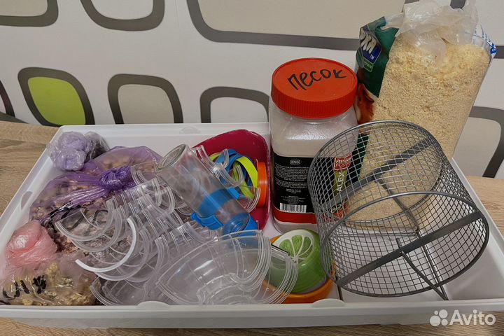 Клетка для хомяка и все сопутствующее