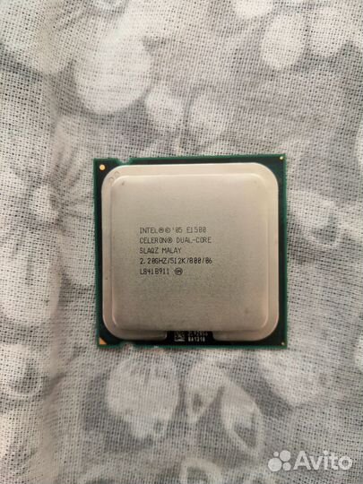 Процессоры intel celer on. Intel pentium