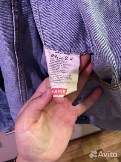 Джинсовая куртка levis винтаж