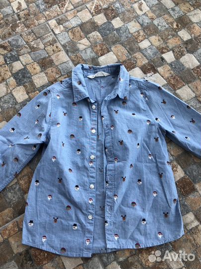 Рубашка для мальчика 116