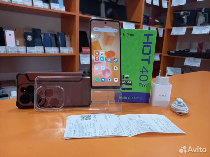 Infinix HOT 40 Pro, 8/256 ГБ