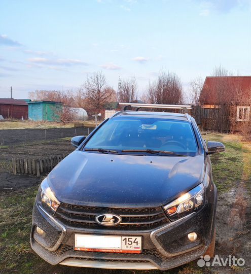 Багажник для LADA vesta на рейлинги