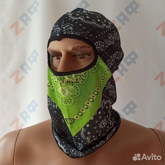 Маска балаклава тканевая Пелси 12123 подшлемник