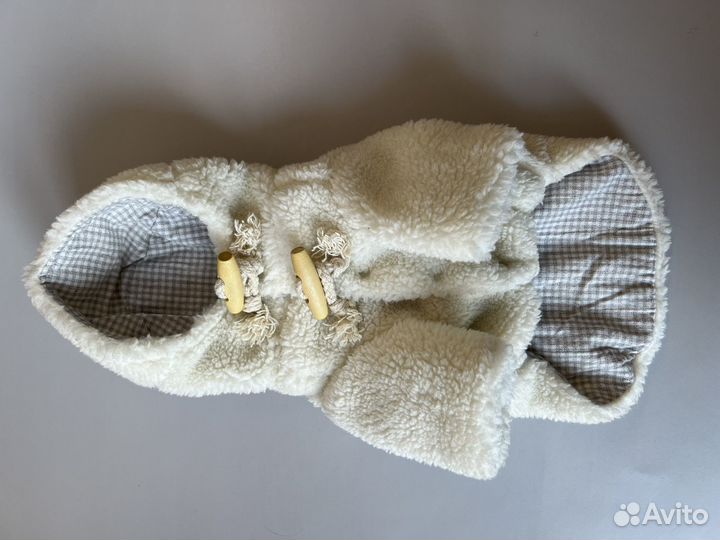 Шубка с капюшоном для маленьких собак Junior Pie