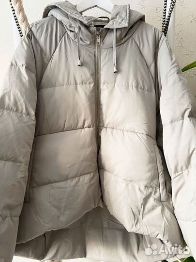 Пуховик с натуральным мехом