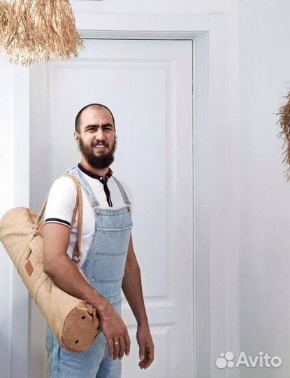 Сумка для йоги из пробки новая