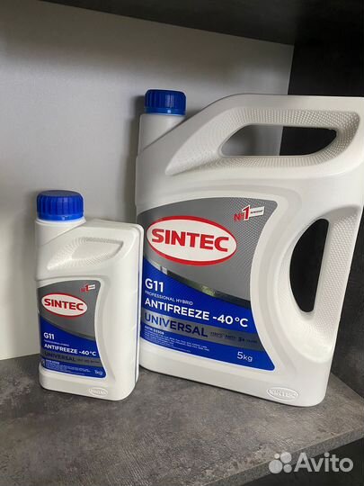 Sintec Antifreeze Universal G11 Blue 5л