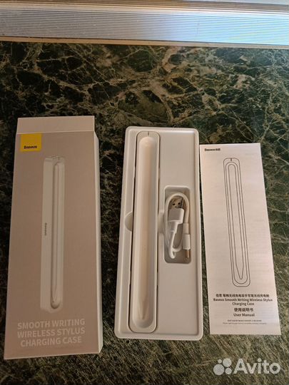 Smooth writing wireless stylus charging case