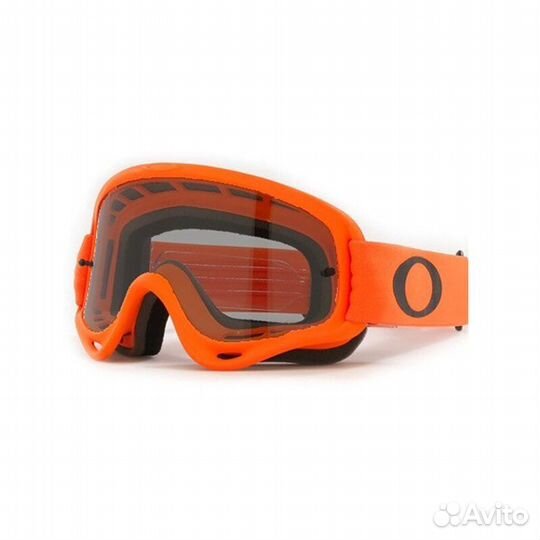 Oakley O Frame Mx Moto Goggle Orange Grey Оранжевы