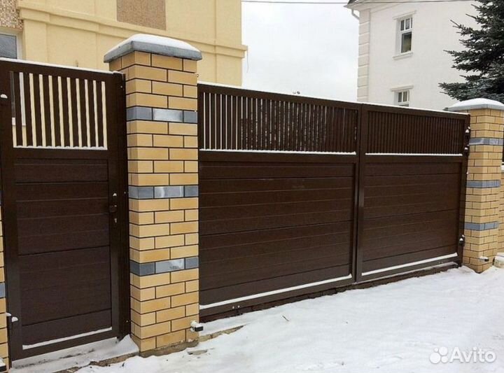 Распашные ворота