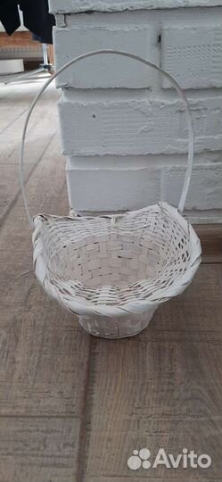 Корзина плетёная для цветов