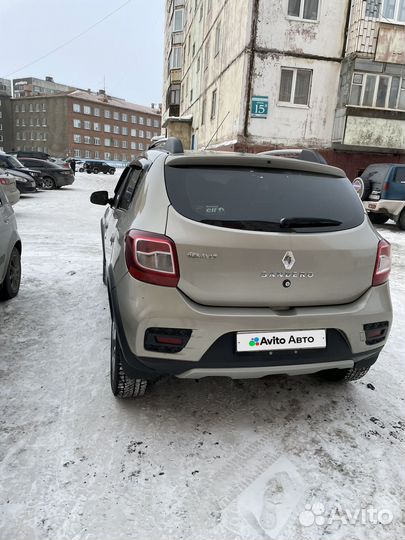 Renault Sandero Stepway 1.6 МТ, 2019, 203 000 км