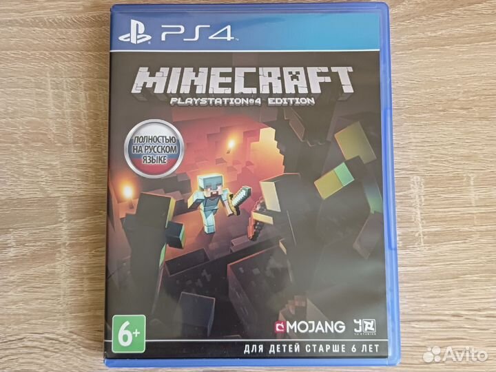 Диски на ps4 minecraft