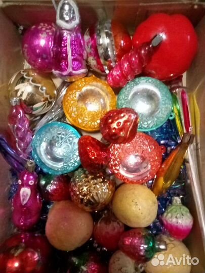 Елочные игрушки СССР