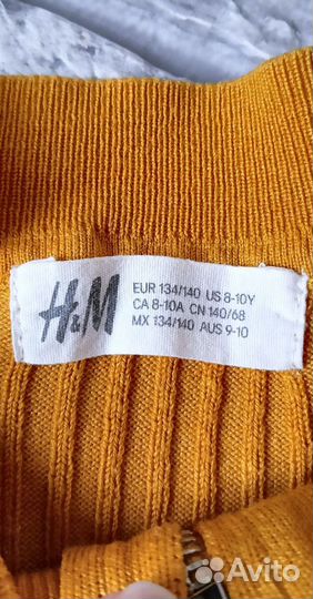 Водолазка лапша H&M размер 134/140