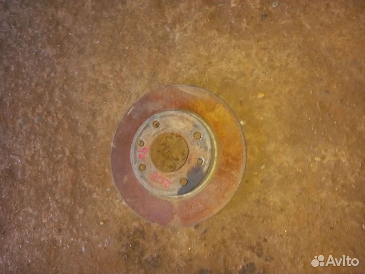 Тормозные диски передние Peugeot 206