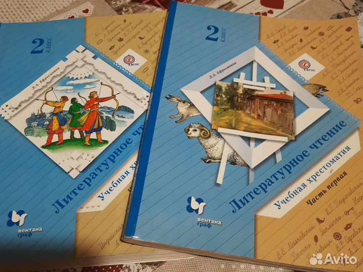 Литературное чтение 2 и 3 класс ефросинина