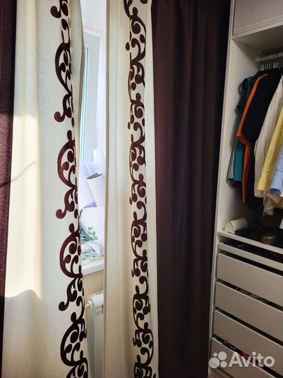 Шторы с покрывалом