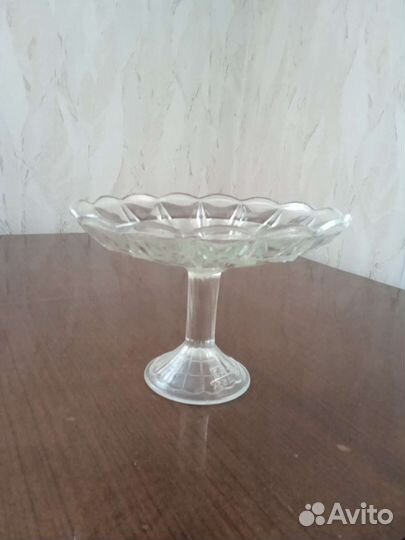 Салатник ладья хрусталь