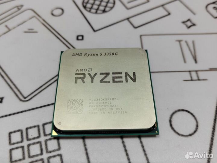 Процессор amd ryzen 5 3350G