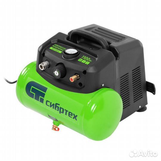 Компрессор воздушный безмаслянный BL 1100/6 1100Вт