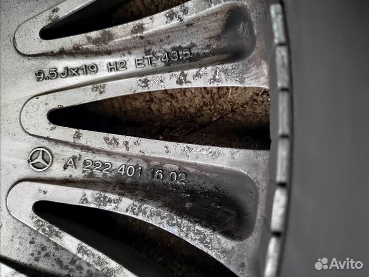 Диск R 19 Mercedes S 222. 1 штука