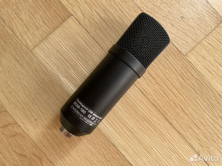 Микрофон студийный Ritmix RDM-180