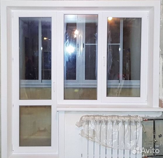 Дверь балконная в рассрочку