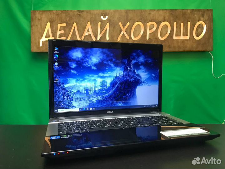 Ноутбук Acer с intel core i7/256ssd/12gb озу