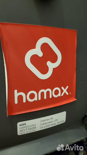 Велокресло Hamax Kiss