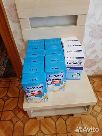 Детские каши и смеси