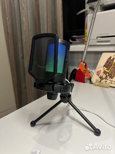 Микрофон Fifine AmpliGame A6V Black