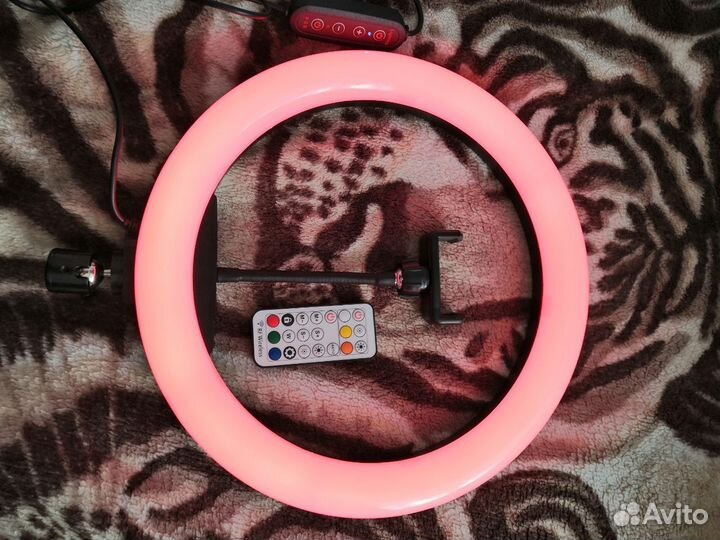 Кольцевая лампа 33см