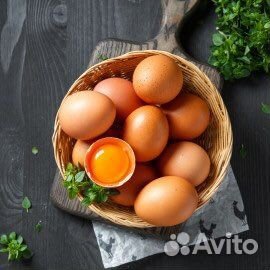 Домашние куриные яйца с доставкой