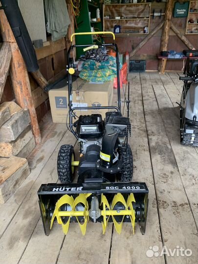 Снегоуборщик huter sgc 4000