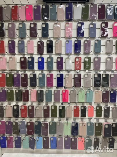 Чехол накладка для iPhone 14 Plus серый