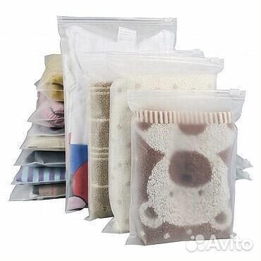 Пакеты зип лок с бегунком 40х50