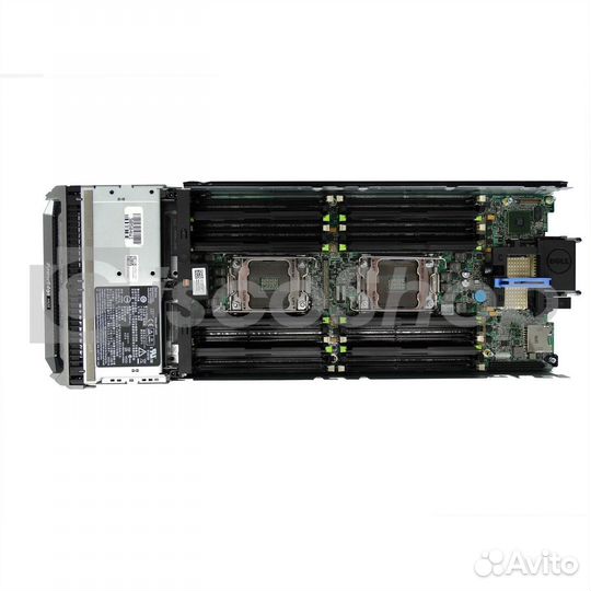 Блейд-сервер dell PowerEdge M620, 2 процессора Int