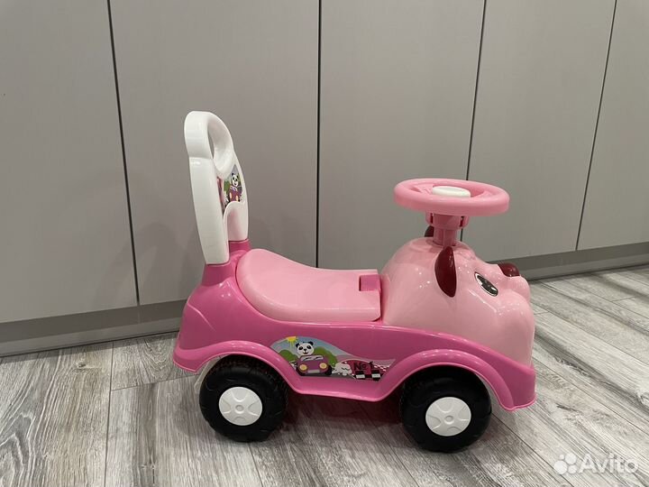 Машинка каталка полесье