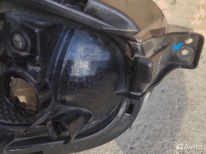 Противотуманная фара Hyundai Solaris 2