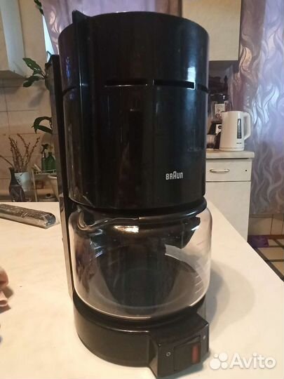 Кофеварка капельная braun