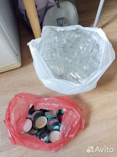 Банка стеклянная от детского питания