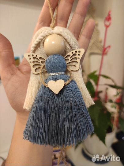 Макраме ангелочек