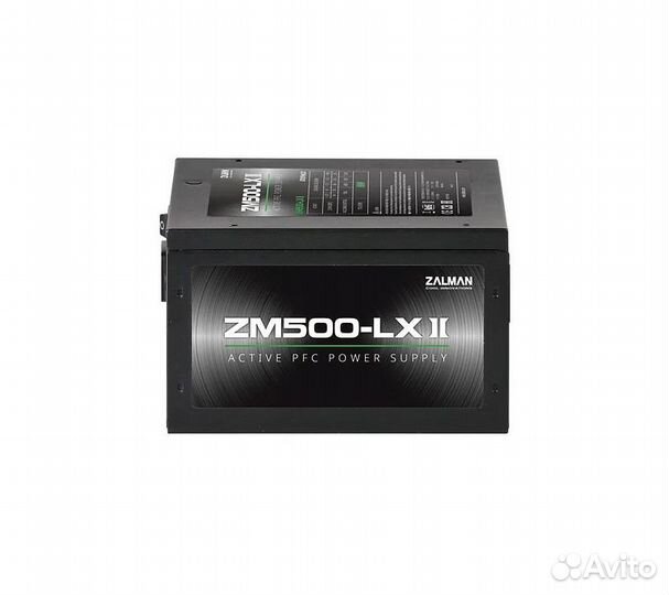 Блок питания Zalman ZM500-lxii 500W