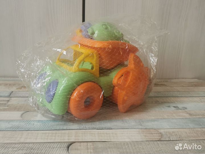 Новая игрушка машинка песочный набор