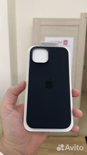 Apple Silicone Case MagSafe iPhone 14 Midnight