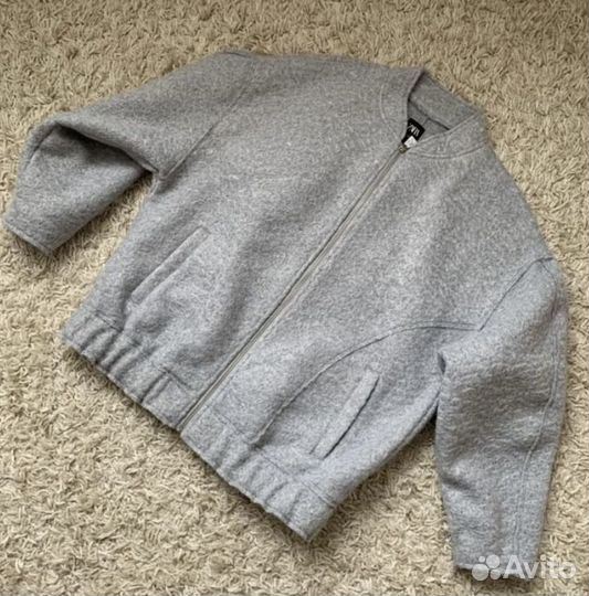 Бомбер zara букле новый