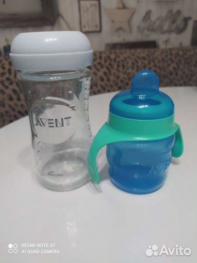 Бутылочки для кормления avent