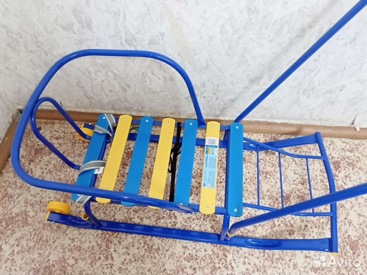 Детские санки новые