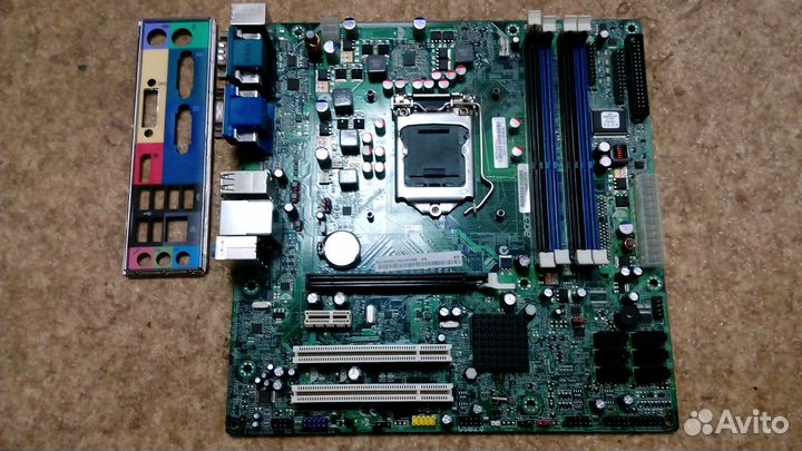Материнская плата 1156 с процессором i3